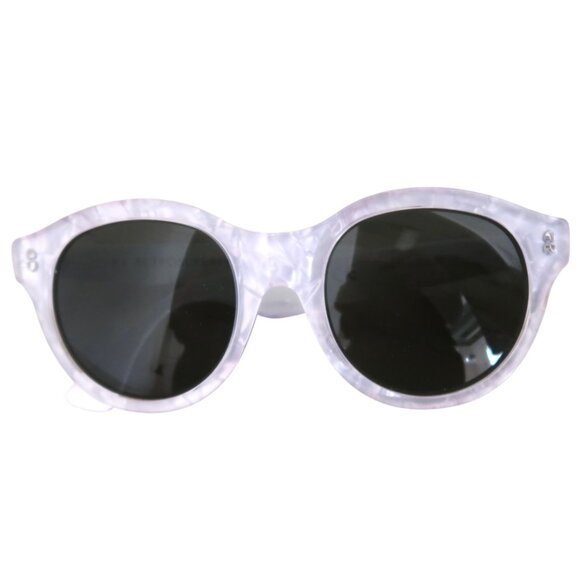 RETROSUPERFUTURE Mona sunglasses Pool pearlized white frames